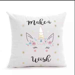NWOT Unicorn Cushion Cover